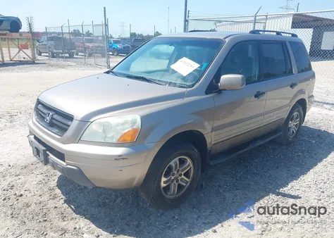 2004 Honda Pilot Ex-L z USA, uszkodzony, nr VIN 2HKYF185X4H516561